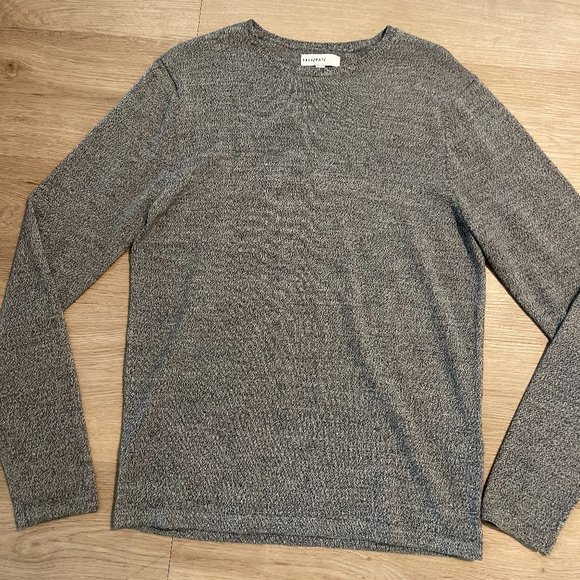 Calibrate Heather Grey Sweater - Size S - Picture 4 of 4